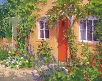 Paisajes Painting - ig074E paisaje jardín floral impresionista